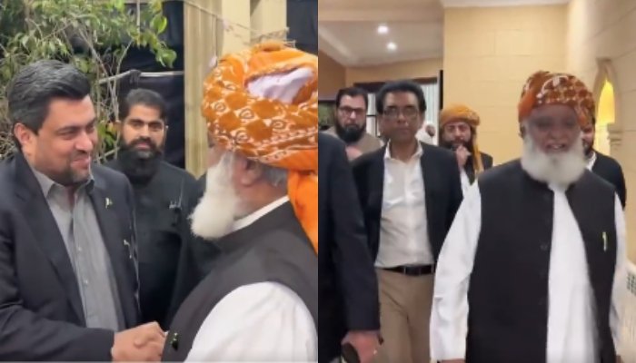 ایم کیو ایم وفدکی مولانا فضل الرحمان سے ملاقات، آئینی ترمیم کا مسودہ پیش کردیا