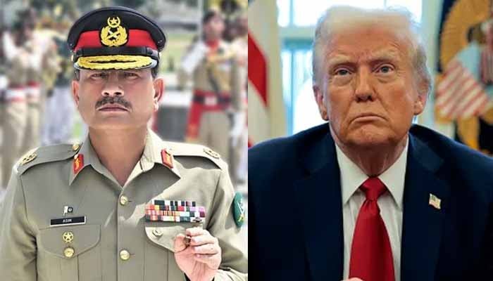 فیلڈ مارشل عاصم منیر کی صدر ٹرمپ سے ملاقات، دونوں رہنماؤں کا ایران اسرائیل تنازع کے پرامن حل کی اہمیت پر زور