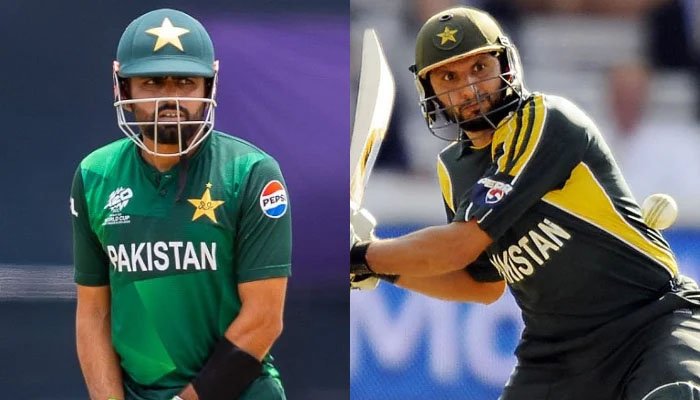 ٹی20 انٹرنیشنل میں بابر اعظم نے شاہد آفریدی کا ناپسندیدہ ریکارڈ برابر کردیا