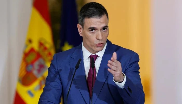 اسپین کے وزیراعظم کا غزہ میں نسل کشی بند کرنےکا مطالبہ