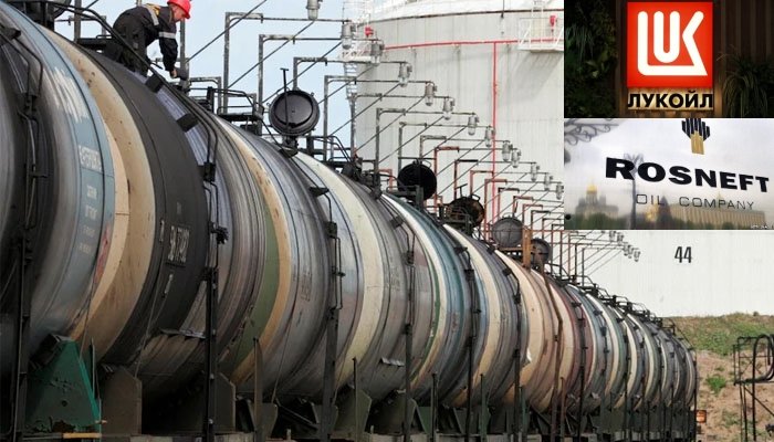 یوکرین جنگ بندی کیلئے دباؤ، امریکا نے روس کی بڑی تیل کمپنیوں پر پابندیاں عائد کردیں