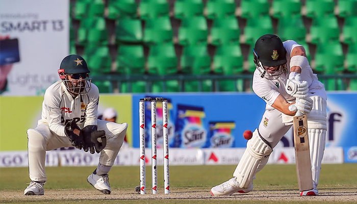 لاہور ٹیسٹ: جنوبی افریقی ٹیم 378 کا پیچھا کرتے ہوئے 269 پر آؤٹ ، نعمان علی کے 6 شکار