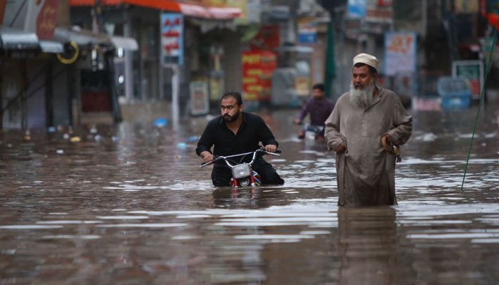 آج سے 30 اگست تک ملک کےبیشتر علاقوں میں شدید بارشوں کا امکان