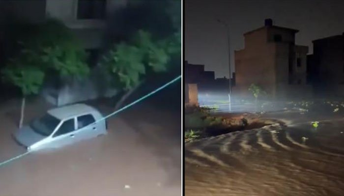 پنجاب کے دریاؤں میں سیلاب کی سنگین صورتحال برقرار، لاہور کے متعدد علاقوں میں سیلابی پانی داخل