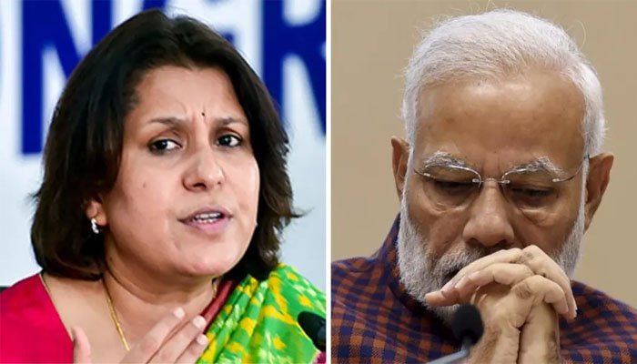 ٹرمپ کے سامنے مودی کے جھکاؤ پر اپوزیشن شدید برہم