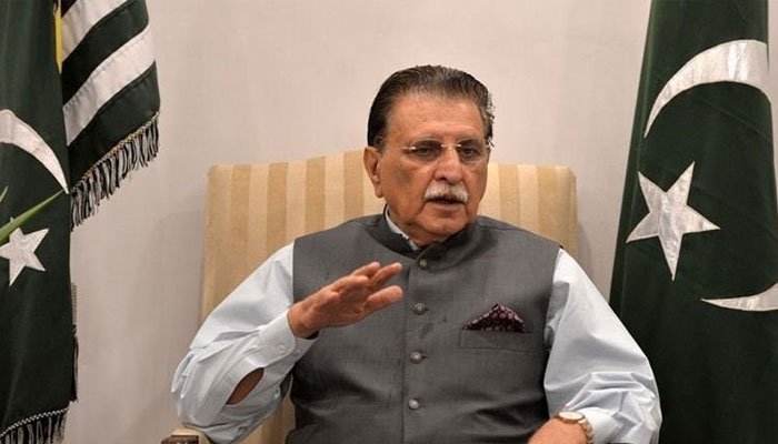 آزاد کشمیر: ن لیگ کا ایوان صدر پاکستان میں ان ہاؤس تبدیلی پر اجلاس پر تحفظات کا اظہار