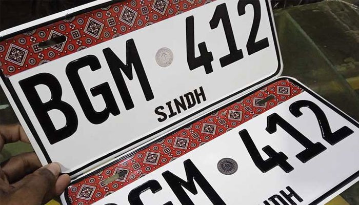 سندھ میں گاڑیوں کی نمبر پلیٹس بنوانے کی تاریخ میں مزید 2 ماہ کی توسیع