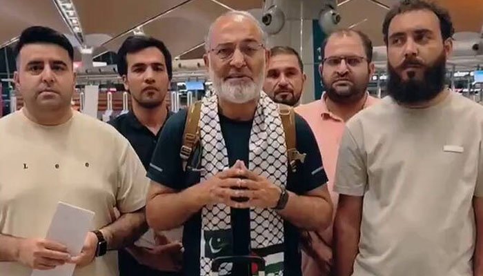 فلسطین کی آزادی کی جدوجہد جاری رہے گی، مشتاق احمد کا آئندہ زیادہ طاقتور انداز سے غزہ جانےکا اعلان