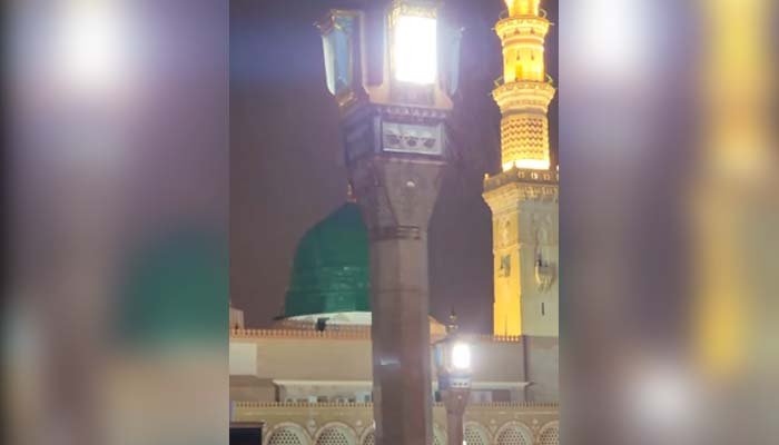 ویڈیو: مدینہ منورہ میں موسلادھار بارش، موسم خوشگوار