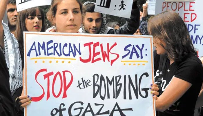 امریکی یہودیوں میں اسرائیل کی مخالفت میں شدت، 60 فیصد غزہ پر اسرائیلی حملے کے مخالف