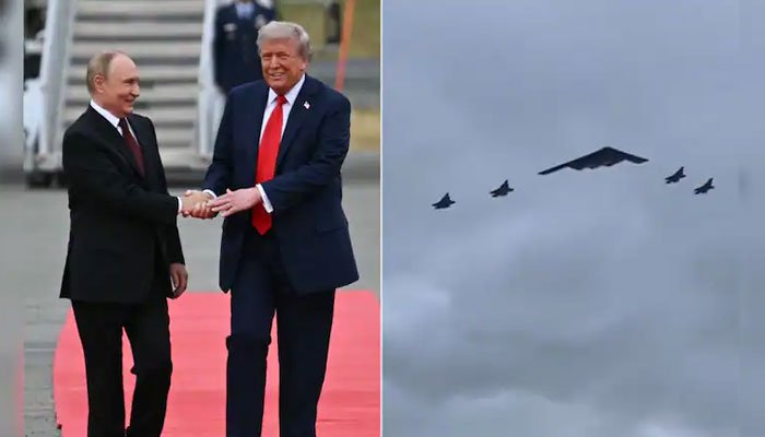 امریکا اور روس کے صدور کی الاسکا میں تاریخی ملاقات، ٹرمپ نے پیوٹن کا ریڈ کارپٹ پر استقبال کیا